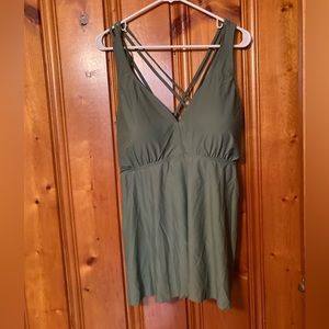 Size 22 Plus Womens Swimsuit Top Firpearl